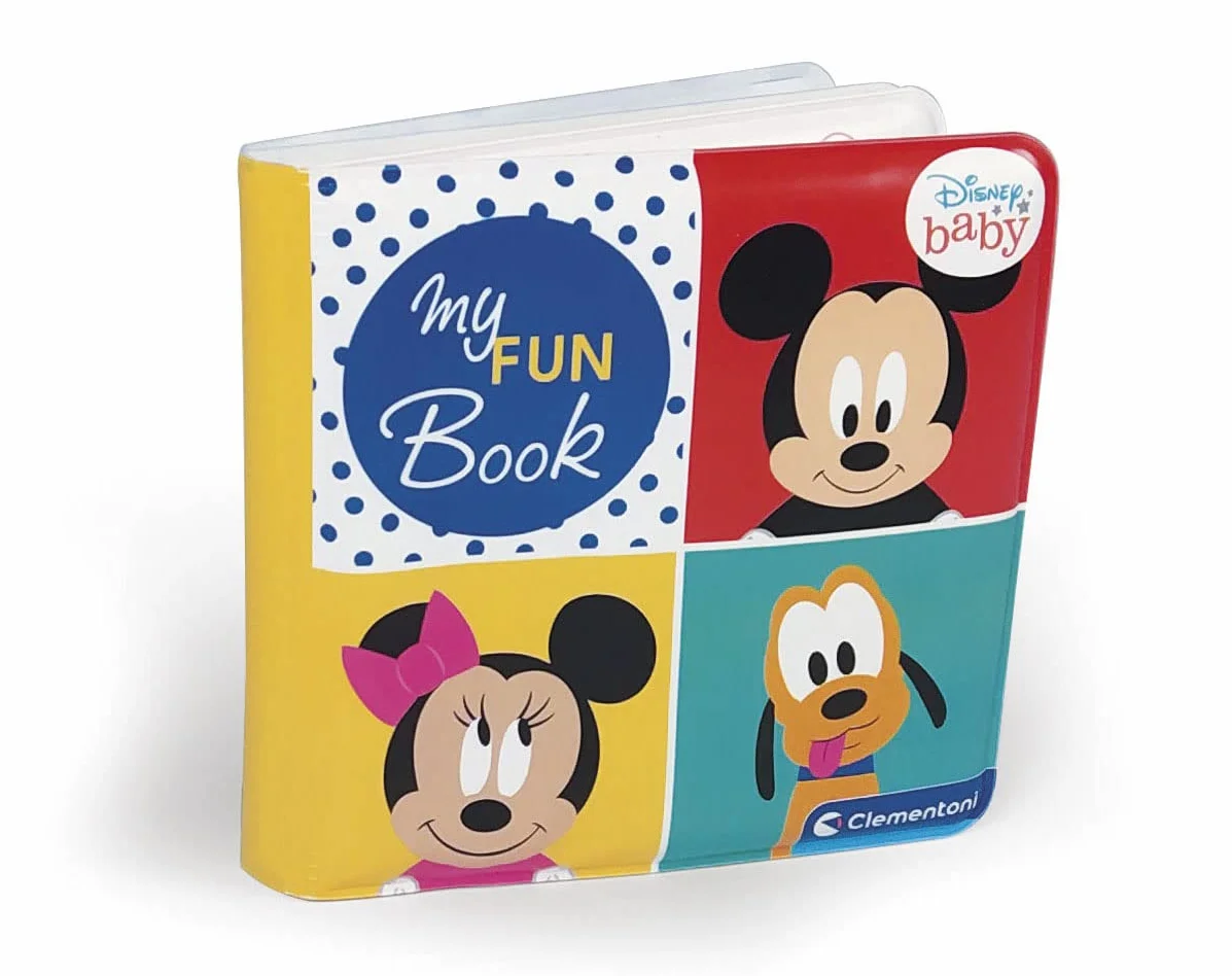 Clementoni - Mi Libro Divertido Disney Baby Libro Infantil bebé a Partir de 6 Meses (17720)