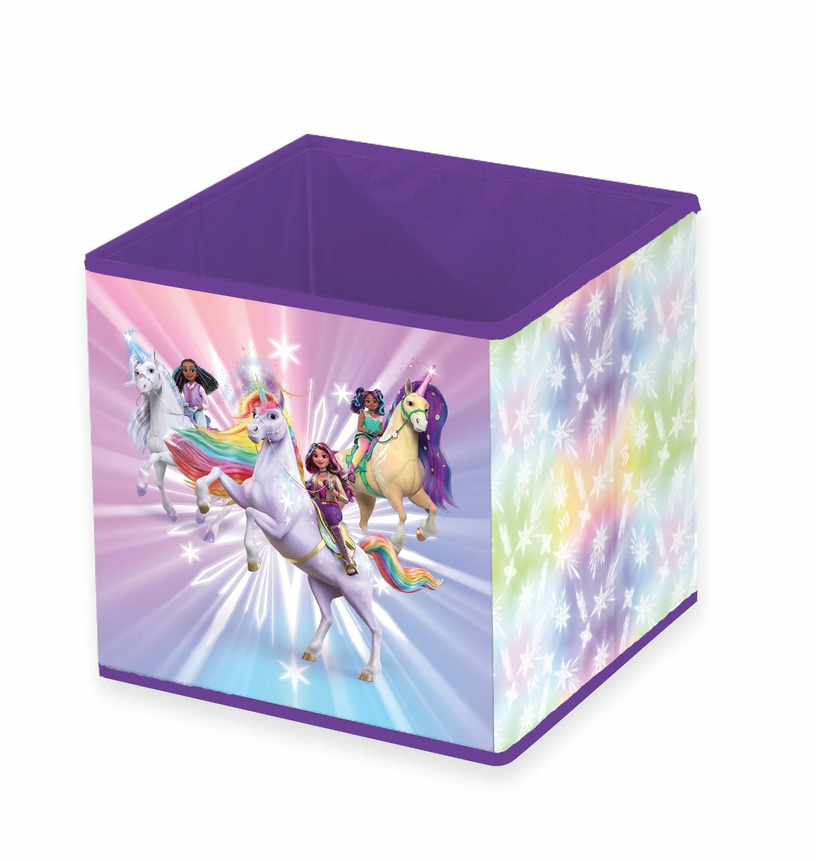 Herding Unicorn Academy Caja de almacenamiento 30 x 30 x 30 cm polipropileno