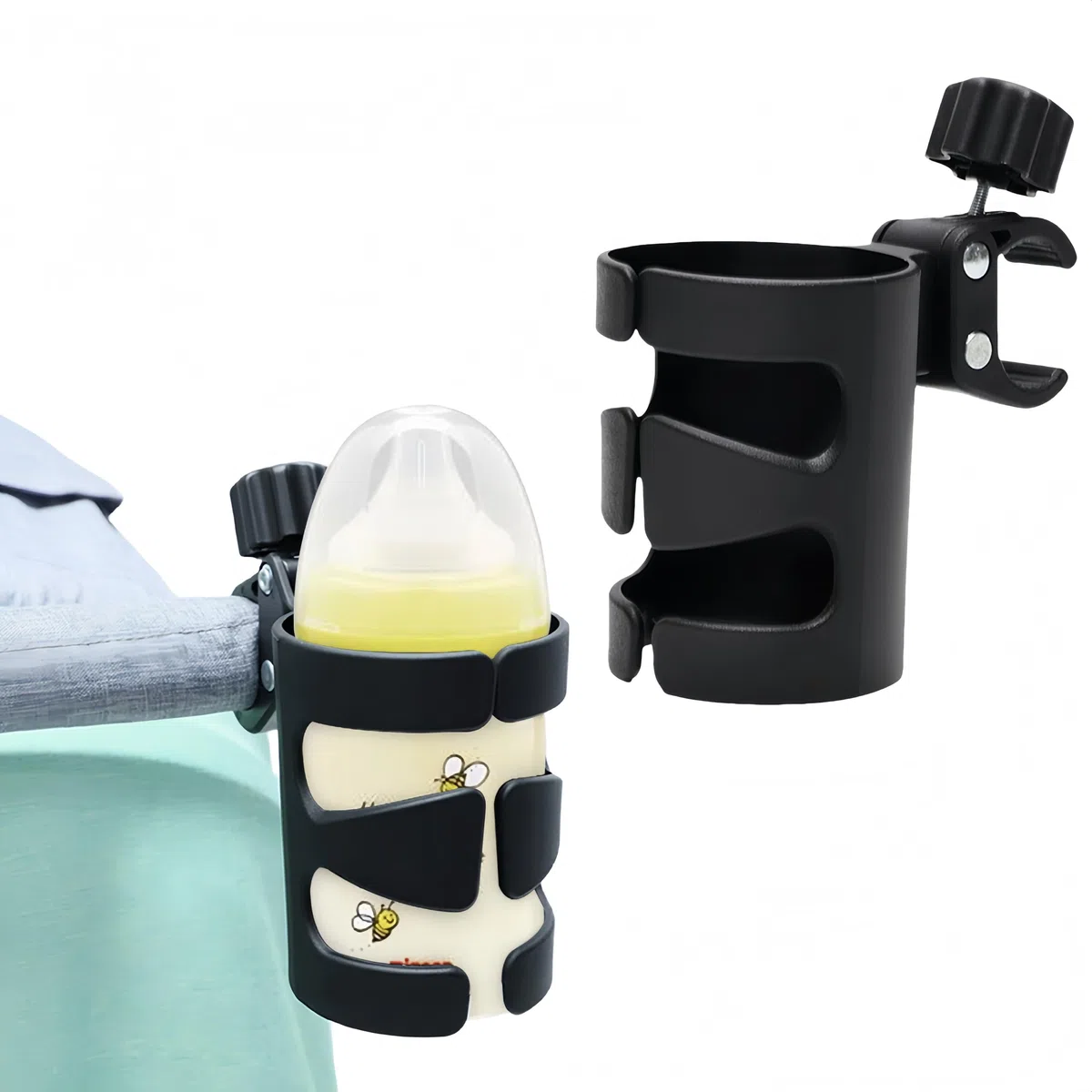 Portavasos para Cochecito,Sujetavasos para Padres para Silla de Paseo,Soporte para Bebidas para Cochecito,Soporte para Botellas de Bebidas Cochecito,para Silla Ruedas,Bicicletas,Carrito Bebe,Scooters