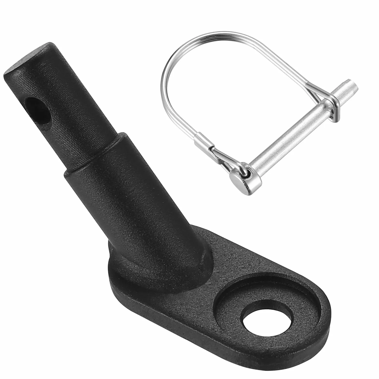 Enganche para Remolque de Bicicleta, Adaptador Universal de Remolque para Bicicleta, Acople para Remolque Infantil y de Mascotas, con Pasador de Seguridad